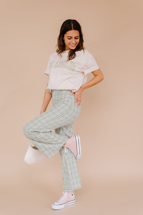 Hey L.A. Tee// Green